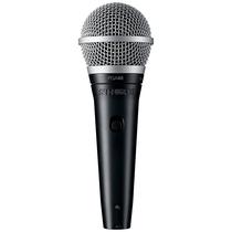 Microfone Shure PGA48 XLR - Preto/Prata