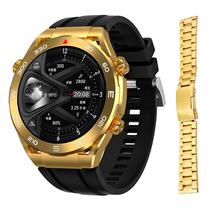 Smartwatch S10 Max Caixa Aluminio 46MM - Dourado