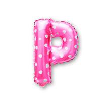 Balao Letra P Pink 16 Polegadas