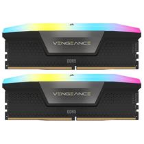 Memoria Ram Corsair Vengeance RGB DDR5 32GB (2X16GB) 6400MHZ - Preto (CMH32GX5M2B6400C32)