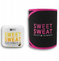 Kit para Academia Sweet Sweat Combo Sweat Cinta + Gel Coco 99G