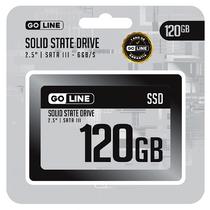 SSD de 120GB Goline GL120SSD SATA 3.0 Factor de Forma 2.5" - Preto