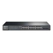 Hub Switch TP-Link TL-SG2428P 24 Portas Gigabit Poe+4SFP 1000MBPS - Cinza