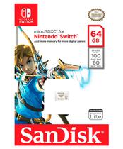 Cartao de Memoria para Nintendo Switch 64GB / 100MBS - (SDSQXAT-064G-GNCZN)