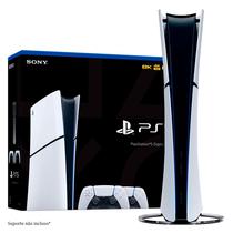 Console Sony Playstation 5 Slim CFI-2000B 8K Edicao Digital 1TB SSD Japao 2 Controles