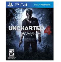 Jogo Uncharted 4 A Thiefs End PS4 Embalagem Cartao