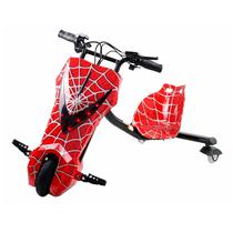 Triciclo Eletrico Interbras Drifit 8" - Spiderman Vermelho