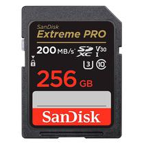 Cartao de Memoria SD Sandisk Extreme Pro 256GB / U3 / 200MBS