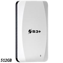 SSD Externo S3+ de 512GB Play Plus S3SSDP512 USB 3.2