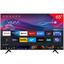 Smart TV LED de 65" Hisense 65A6G 4K Ultra HD com Wi-Fi/Bluetooth/Vidaa - Preto