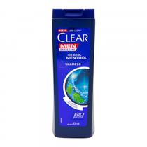 Shampoo Clear Anticaspa Masculino Mentol Refrescante 400ML