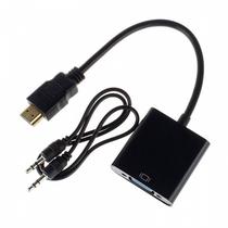 Cable Conversor HDMI VGA c/Audio -HDMI(M) VGA(H)