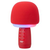 Microfone Xtrad WS-602 - Sem Fio - com Speaker 5W - Bluetooth - FM - USB/SD/Aux - Vermelho