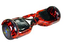 Scooter Star Hoverboard 6.5" / Bluetoothh / LED / Bolsa - Red Flame