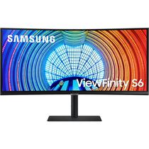 Monitor Gamer Curvo Samsung Viewfinity S6 LS34A650UB 34" WQHD HDR10 100 HZ