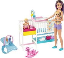Boneca Barbie Babysistters Mattel - GFL38