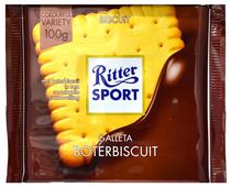 Chocolate Ritter Sport Biscoito 100G