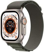 Apple Watch Ultra 49MM GPS+Cellular Caixa Titanio Pulseira (s) Loop Alpina Verde MNHC3LZ