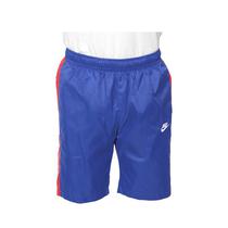 Shorts Nike Masculino Sportswear NSW WNV Core Track Azul/Vermelho