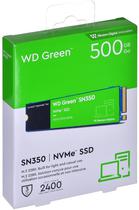 HD SSD M.2 WD 500GB Green SN350 Nvme