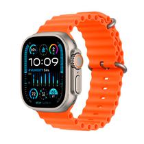 Apple Watch Ultra 2 MREH3LL/A - Bluetooth - Wi-Fi + e-Sim - 49MM - GPS - Titanium/Orange Ocean