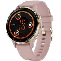 Smartwatch Garmin Venu 3S 010-02785-03 com GPS/Wi-Fi - Rosa/Dourado