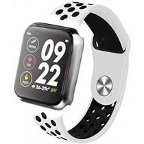 Relogio Smart Watch F8 App Fit/ Music/ Notifi/ Heart/ Blood/ Silver