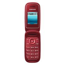 Celular Samsung Flip E1272 Dual Sim Tela 1.7" - Vermelho