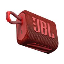 Caixa de Som Portatil Bluetooth JBL Go 3 com 4.2 Watts RMS - Vermelho