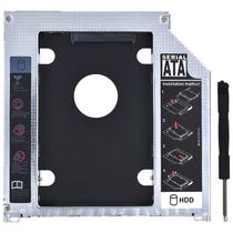 Adaptador Caddy de Notebook para HDD/SSD de 2.5" (9.5MM) Serial Ata
