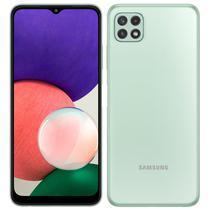 Celular Samsung Galaxy A22 5G A226BR 4GB de Ram / 128GB / Tela 6.4" / Dual Sim - Verde Mint