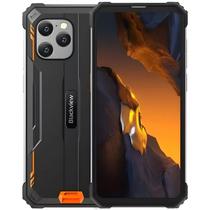 Smartphone Blackview BV8900 Pro Dual Sim de 256GB/8GB Ram de 6.5" 64+8+2MP/16MP - Preto/Laranja