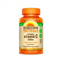Chewable Vitamin C 500MG - 100 Capsulas Sundown