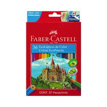Ecolapices de Color Faber Castell 120136EX + Sacapuntas 36 Unidades