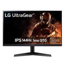 Monitor 24" LG 24GN60R-B Ultragear FHD Ips HDMI/DP 144HZ