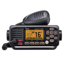 Radio Amador Icom IC-M220 - 16 Canais - VHF - Transceptor Marinho - Preto