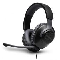 Headset Gamer JBL Quantum 100 / Over-Ear / com Fio / Microfone  Preto