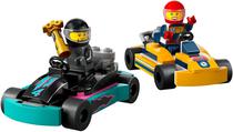 Lego City Go-Karts And Race Drivers - 60400 (99 Pecas)