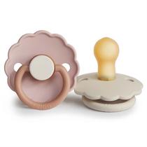 Frigg Set Chupete Daisy 1 Biscuit/Cream (0-6 Meses)