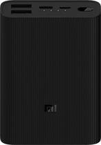 Carregador Portatil Xiaomi Mi Power Bank 3 Ultra Compact PB1022ZM 10000MAH Preto