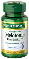 Nature's Bounty Melatonin 10MG (45 Capsulas)