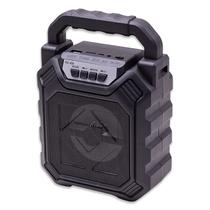 Speaker / Caixa de Som Portatil RS-408 com Bluetooth / USB / TF / FM / Aux / Recarregavel - Preto