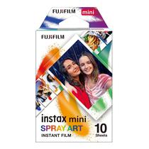 Filme Fujifilm Instax Mini de 6.2 X 4.6 CM - Spray Art (10 Unidades)