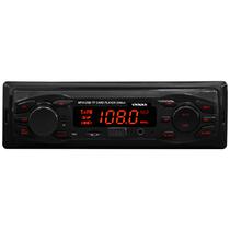 Auto Rádio CD Player Automotivo Satellite AU338B 4 de 20 Watts com Bluetooth e USB - Preto