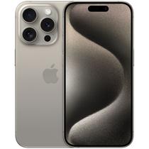 Celular Apple iPhone 15 Pro A2848LL - 8/128GB - 6.1" - e-Sim - NFC - Natural Titanium