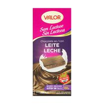 Chocolate Valor Sin Lactosa Leche 100G
