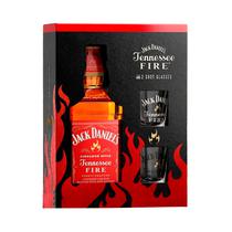 Whisky Jack Daniel's Fire 750ML + 2 Vasos