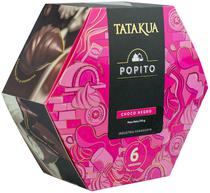 Chocolate Tatakua Popito Choco Preto 210G (6 Unidades)