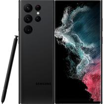 Smartphone Samsung Galaxy S22 Ultra 5G SM-S908E DS 12/ 512GB 6.8" 12+108+10/ 40MP A11 - Phantom Black (Gar. PY/ Uy/ Arg)