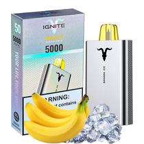 Vape Descartavel Ignite V50 5000 Puffs com 50MG Nicotina - Banana Ice
